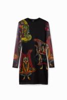 Korte slim fit jurk M. Christian Lacroix - BLACK - L - thumbnail