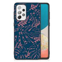 Samsung Galaxy A73 Bloemen Hoesje Palm Leaves