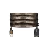 Verlengkabel USB Ewent EW1023 20 m Zwart