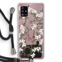 Blossoming spring: Samsung Galaxy A51 5G Transparant Hoesje met koord