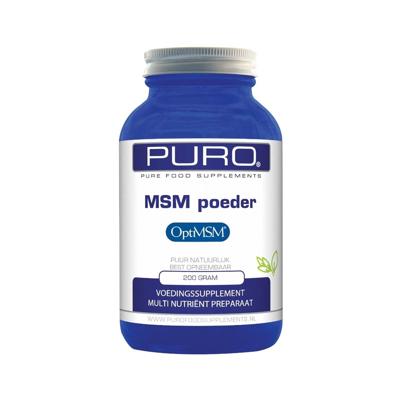 Puro MSM Poeder 200gr Puro MSM Poeder 200gr