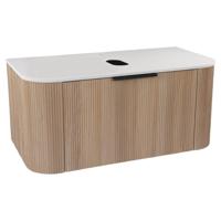 Meubelset Differnz Olle 90 cm Eiken/Wit Differnz