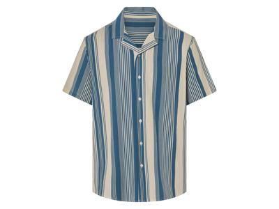 LIVERGY Heren overhemd (Lichtblauw, XL)