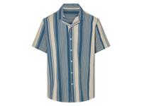 LIVERGY Heren overhemd (Lichtblauw, XL)