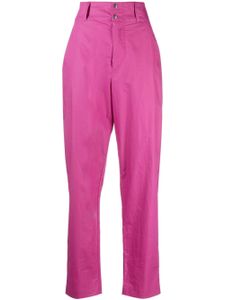 MARANT ÉTOILE pantalon cargo à taille haute - Violet