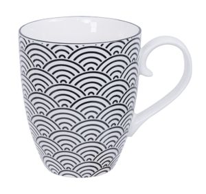 Tokyo Design Studio - Nippon Black - Mok - Golven - 8.5 x 10.2cm 380ml