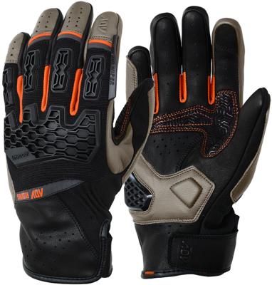 MODEKA Atlaz Gloves, Motorhandschoenen zomer heren, Safari-Zwart MODEKA Atlaz Gloves, Motorhandschoenen zomer heren, Safari-Zwart