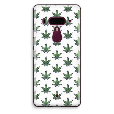 Weed: HTC U12+ Transparant Hoesje