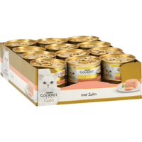 Gourmet Gold Mousse met Zalm Kattenvoer Nat 24 x 85 g bij Jumbo