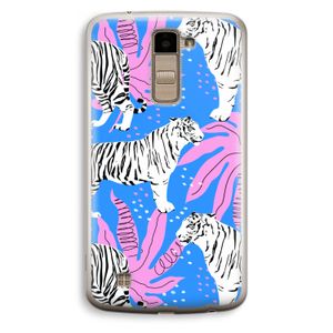 Tijger: LG K10 (2016) Transparant Hoesje
