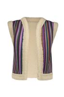 B.Nosy Meisjes gilet - Gwen - Jolly streep B.Nosy Meisjes gilet - Gwen - Jolly streep