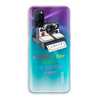 Smile: Oppo A52 Transparant Hoesje