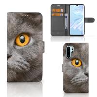 Telefoonhoesje | Met pasjeshouder | Huawei P30 Pro Britse Korthaar
