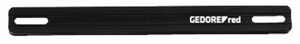 Gedore Dopsleutelrail voor Dopsleutels | Lengte 200 mm | Met Houder - 3300014