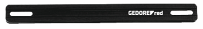 Gedore Dopsleutelrail voor Dopsleutels | Lengte 200 mm | Met Houder - 3300014