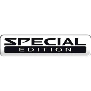Aluminium Embleem/Logo - SPECIAL EDITION - 7x1,7cm AV233247