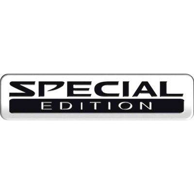 Aluminium Embleem/Logo - SPECIAL EDITION - 7x1,7cm AV233247