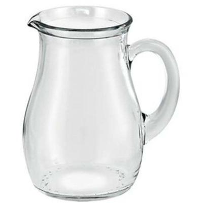 Glazen water karaffen van 1 Liter - Roxy - Sapkan - waterkan -schenkkan - 15 x 17 cm Glazen water karaffen van 1 Liter - Roxy - Sapkan - waterkan -schenkkan - 15 x 17 cm