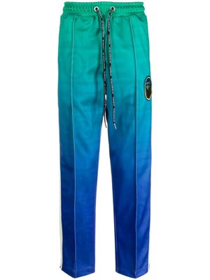 A BATHING APE® pantalon de jogging à effet dégradé - Vert