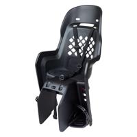 Kinderzitje achter Polisport Joy - BLACK EDITION - met dragerbevestiging (CFS)
