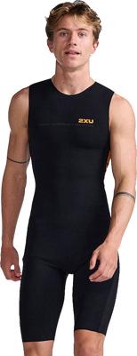 2XU Propel Swimskin Black/Turmeric Heren
