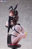 Original Character PVC Statue 1/6 Champagne and Bunny Girl Rose White Stocking Ver. 31 cm