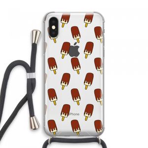 Yummy: iPhone XS Max Transparant Hoesje met koord