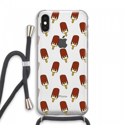 Yummy: iPhone XS Max Transparant Hoesje met koord