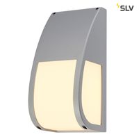 Buiten wandlamp KERAS ELT E27 zilvergrijs