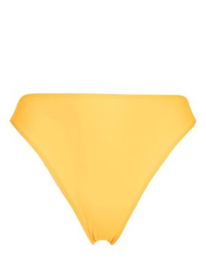 Faithfull the Brand bas de bikini Dylla à taille haute - Jaune