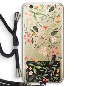 Sweet little flowers: Huawei Ascend P8 Lite (2017) Transparant Hoesje met koord