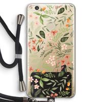 Sweet little flowers: Huawei Ascend P8 Lite (2017) Transparant Hoesje met koord