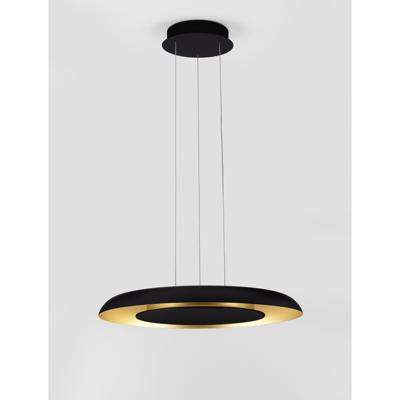 Lyora Moderne hanglampEpos Ø 60cm zwart met goud - 9345713
