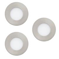 Eglo SpotsZigbee Fueva-Z set van 3 RVS - 900111