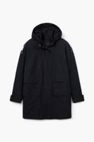 Parka met voering en meerdere zakken - BLACK - L