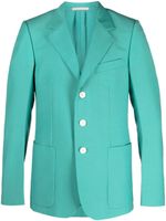 Lanvin blazer en laine mélangée - Vert