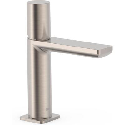 Wastafelkraan Tres Loft | Opbouw | Mengkraan | Standaard model | 1-knop | Rond | RVS look