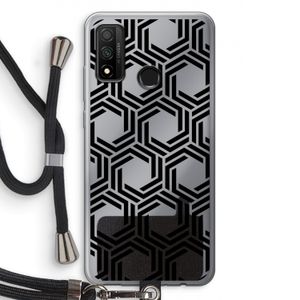 Geometrisch patroon: Huawei P Smart (2020) Transparant Hoesje met koord