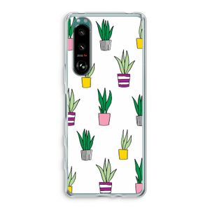 Sanseveria: Sony Xperia 5 III Transparant Hoesje