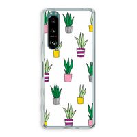 Sanseveria: Sony Xperia 5 III Transparant Hoesje
