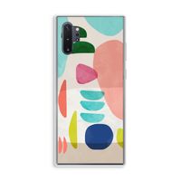 Bold Rounded Shapes: Samsung Galaxy Note 10 Plus Transparant Hoesje