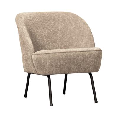 WOOOD Fauteuil 'Vogue' Chenille, kleur Zand