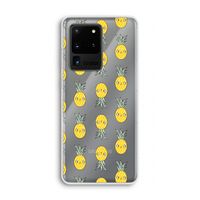 Ananas: Samsung Galaxy S20 Ultra Transparant Hoesje