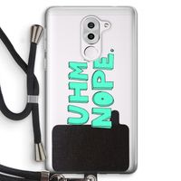UHM, NOPE.: Honor 6X Transparant Hoesje met koord
