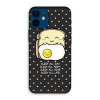 Sleep All Day: iPhone 12 mini Biologisch afbreekbaar hoesje