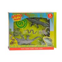 Johntoy Reptielen giftbox, 6st.