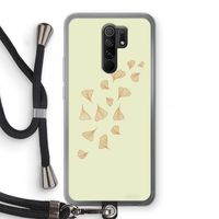 Falling Leaves: Xiaomi Redmi 9 Transparant Hoesje met koord