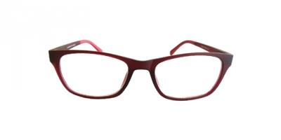 Fangle Biobased leesbril mat bordeaux - +1.0