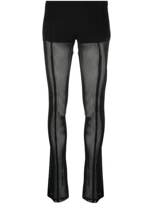 Blumarine pantalon à taille basse - Noir