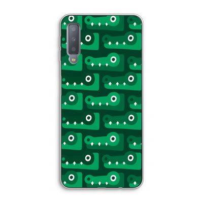 Crocs: Samsung Galaxy A7 (2018) Transparant Hoesje